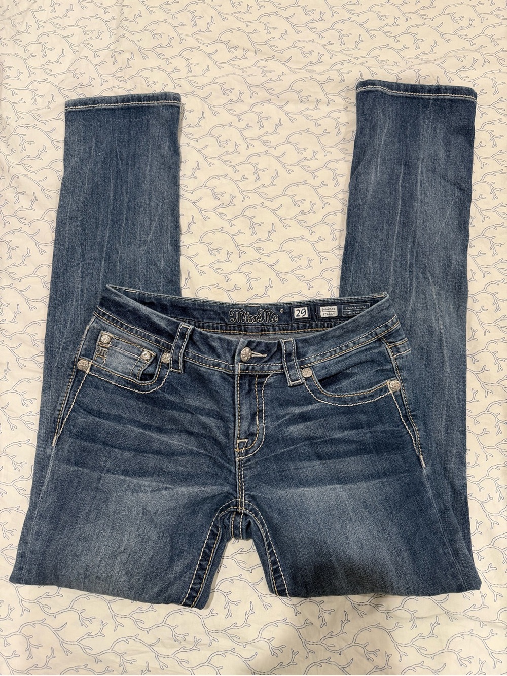 Miss me low rise jeans